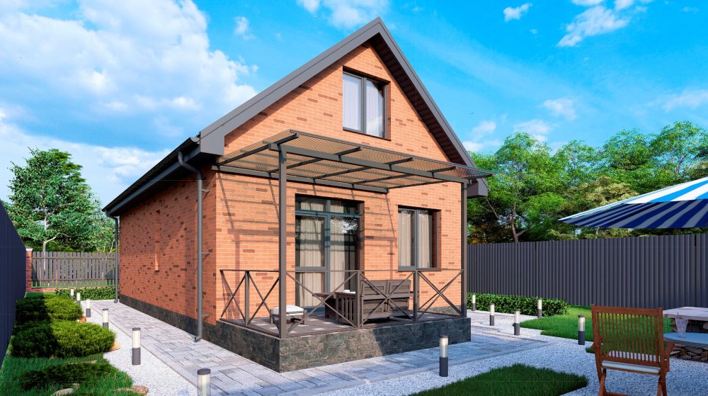 Фото Двухэтажный дом п.Южный СНТ Ивушка ул.Грушевая