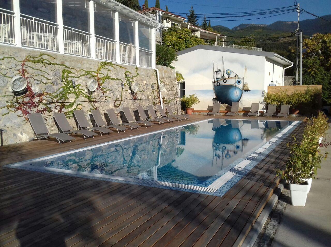 Фото Бетонные бассейны