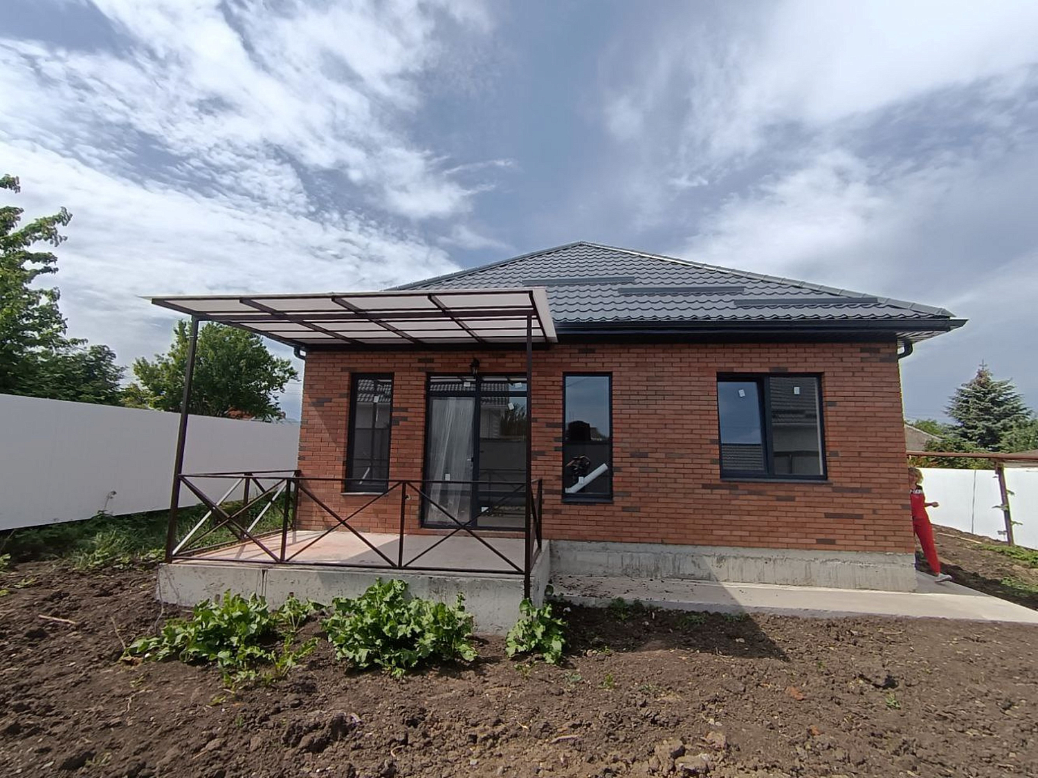 Одноэтажный дом ст.Новотитаровская ул.Выгонная