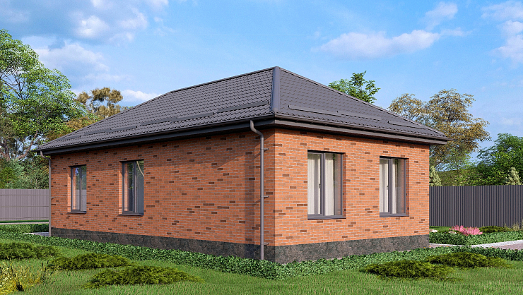 Одноэтажный  дом СНТ «Ивушка», Ягодная 61